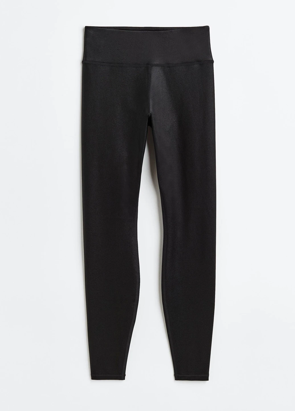 Черные демисезонные леггинсы H&M