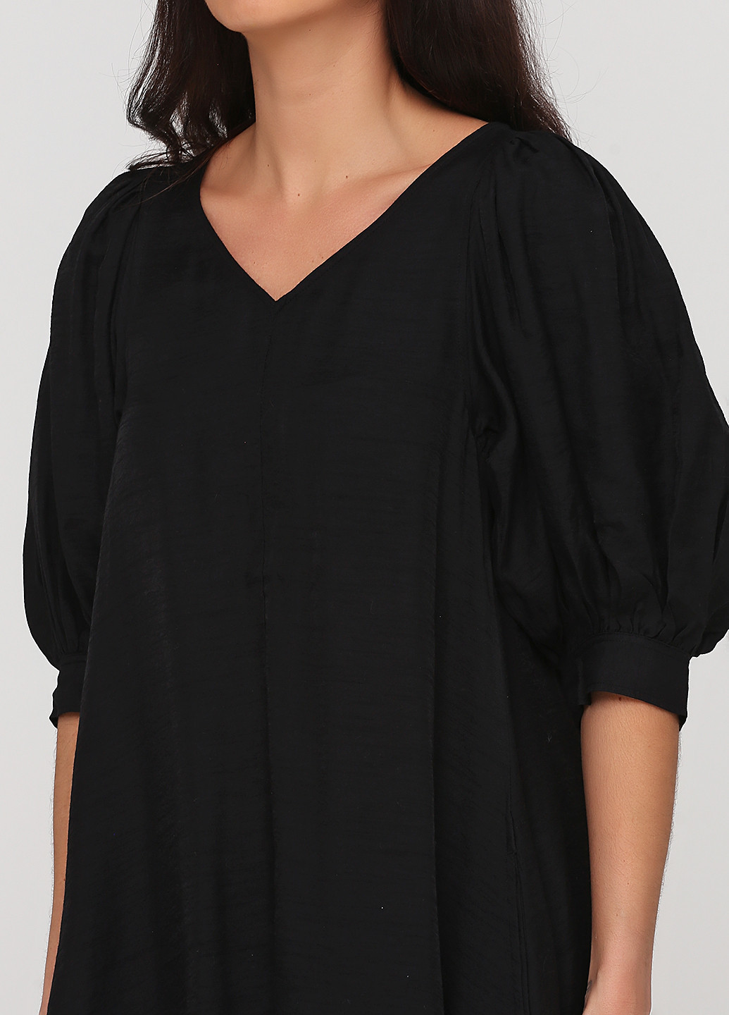 Чорна кежуал сукня Weekday однотонна