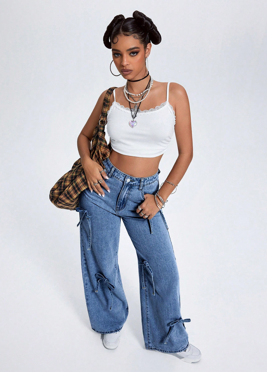 Джинсы SHEIN - (342720130)