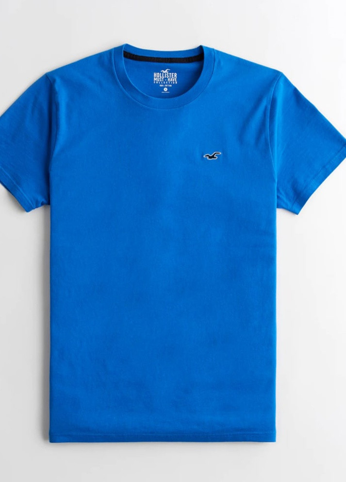 Синя футболка Hollister