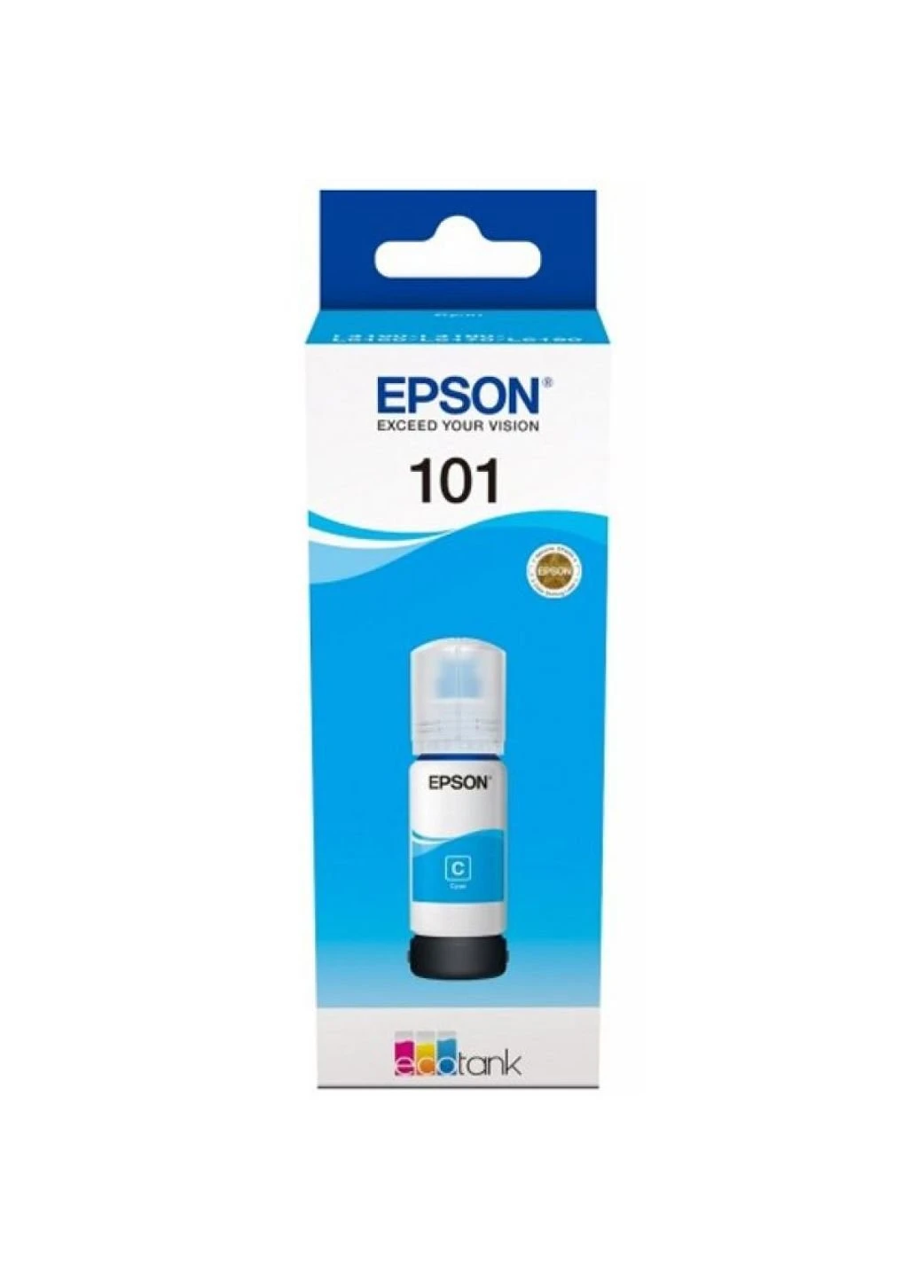 Контейнер с чернилами (C13T03V24A) Epson 101Cyan L4150/4160/6160 (247484948)