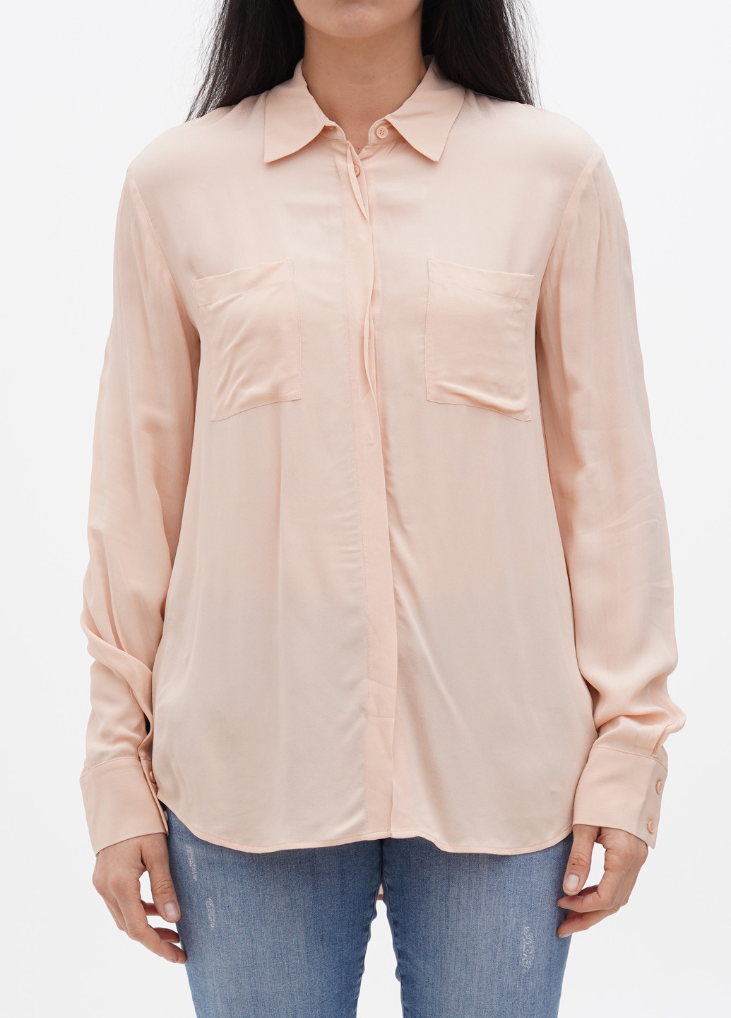 Персикова демісезонна блуза Pinko