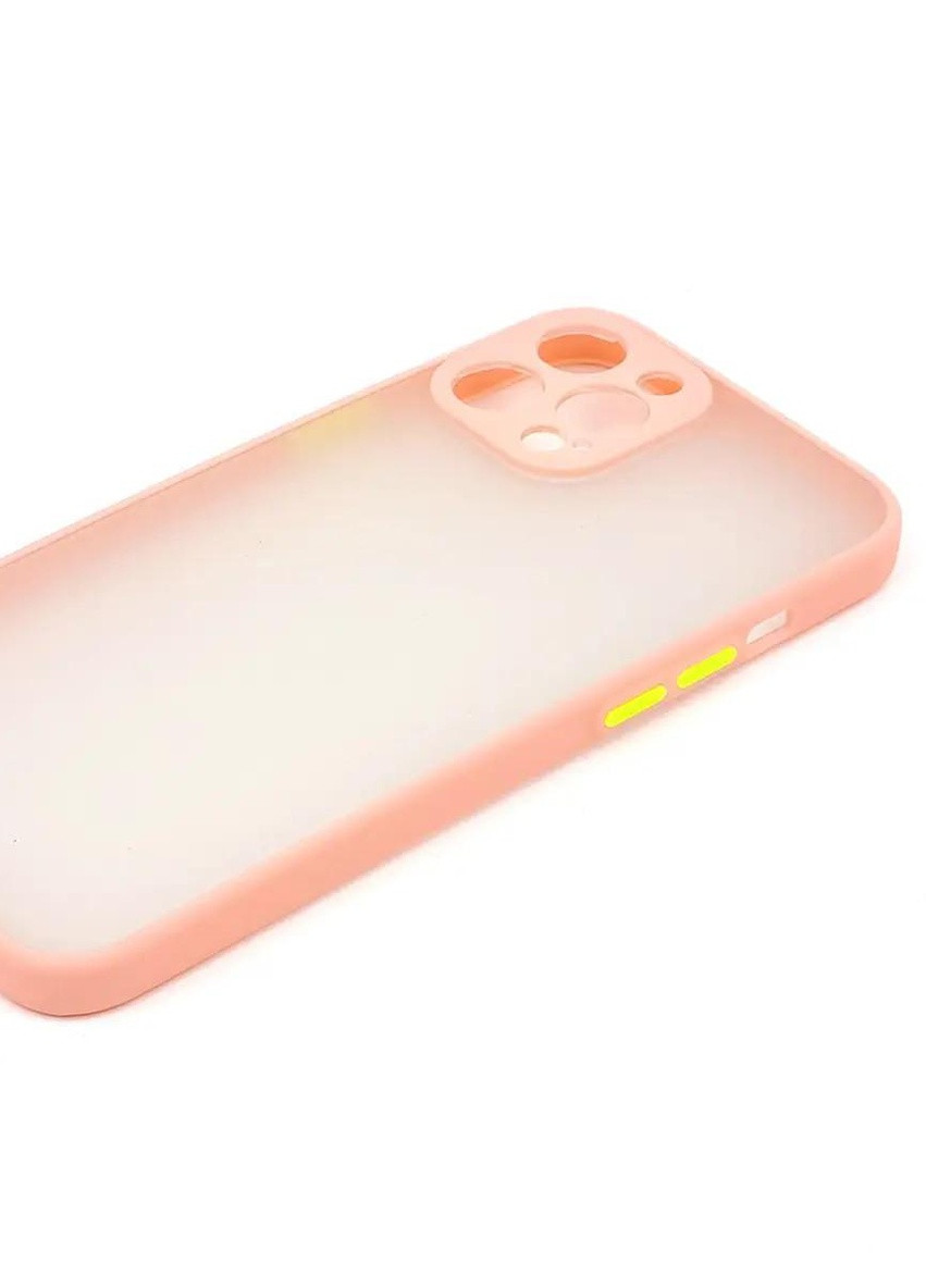 Силіконовий Чохол Накладка Avenger Totu Series Separate Camera iPhone 12 Pro Max Pink No Brand (254091416)