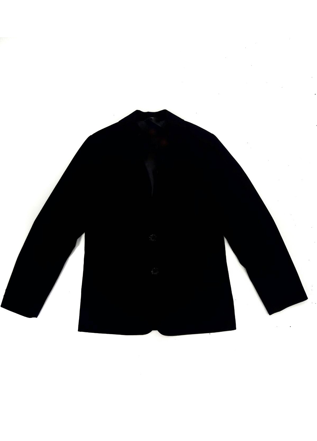 Пиджак Piccolo L с длинным рукавом однотонный чёрный деловой