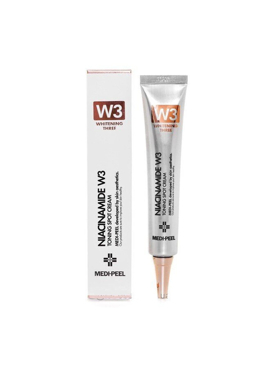 Medi-Peel Локальний освітлювальний крем з ніацинамідом Niacinamide W3 Toning Spot Cream 50 г — Крем, Південна Корея (254595506)