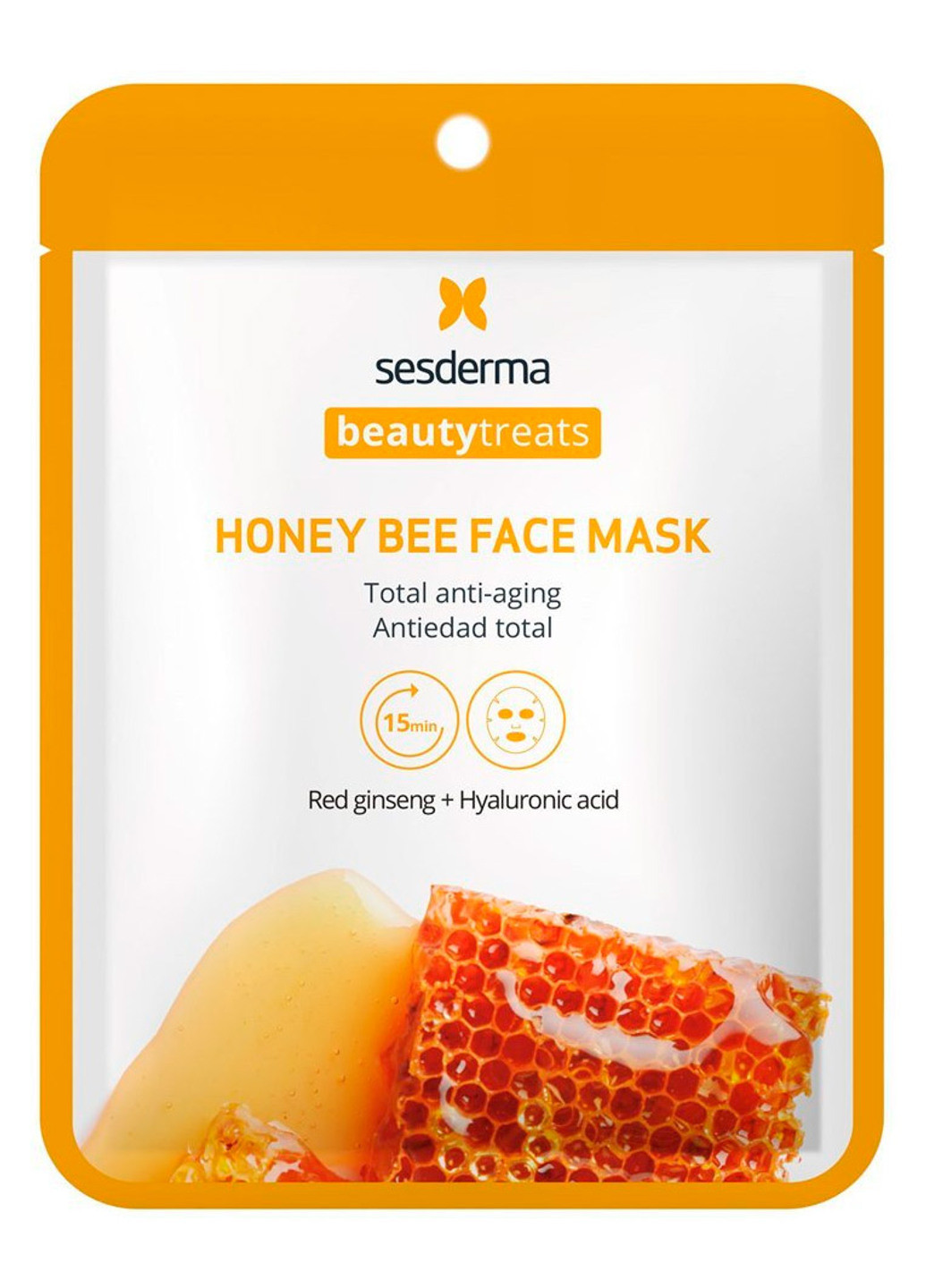 Маска антивікова для обличчя Laboratories Beauty Treats Honey Bee Face Mask (1 шт.) SeSDerma (202418446)