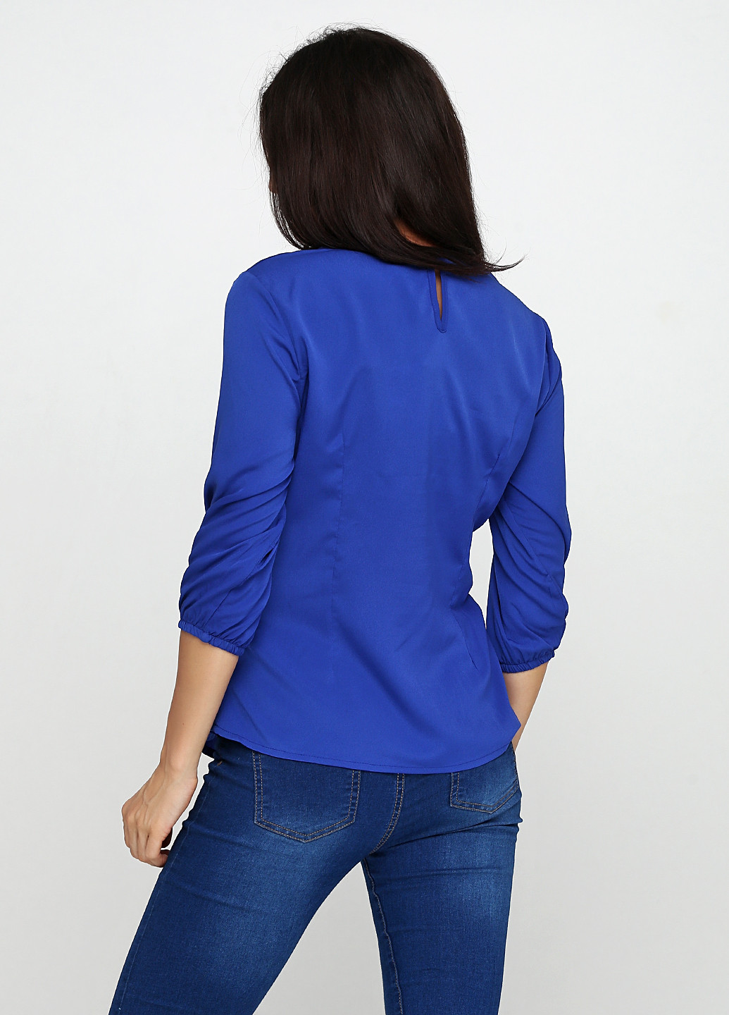 Синяя блуза Ageless