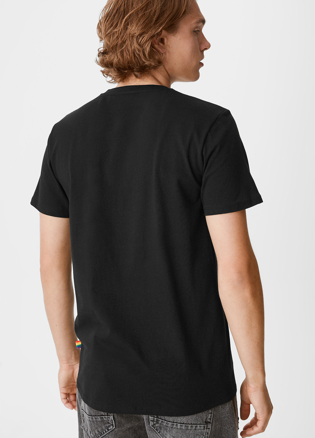 Черная футболка C&A