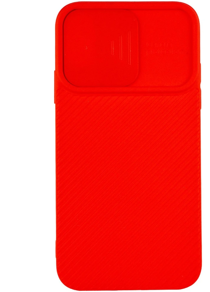Чехол Camshield Square TPU со шторкой для камеры для Apple iPhone XS Max (6.5') Красный (is_00000042554_5) Epik (229728207)