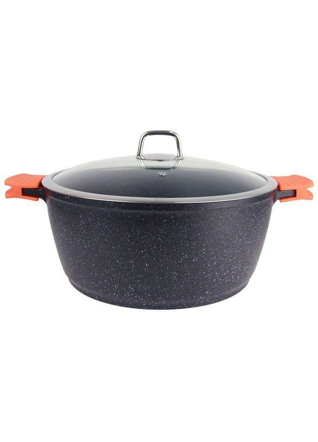 Каструля з кришкою BH-7350-26-MRB 26 см 5 л Bohmann (253629364)