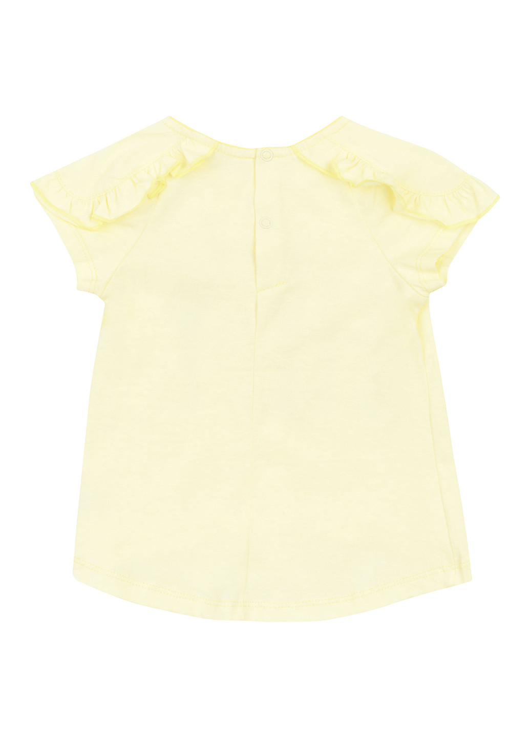 Желтая летняя футболка Ляля