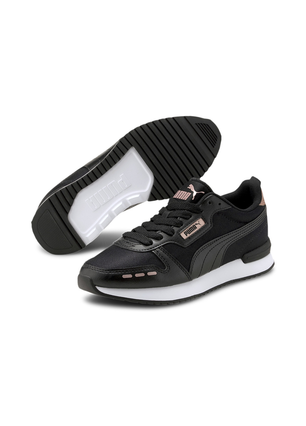 Чорні всесезонні кросівки r78 metallic women's trainers Puma