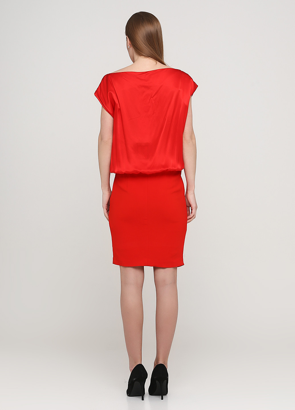 Червона кежуал сукня Givenchy однотонна
