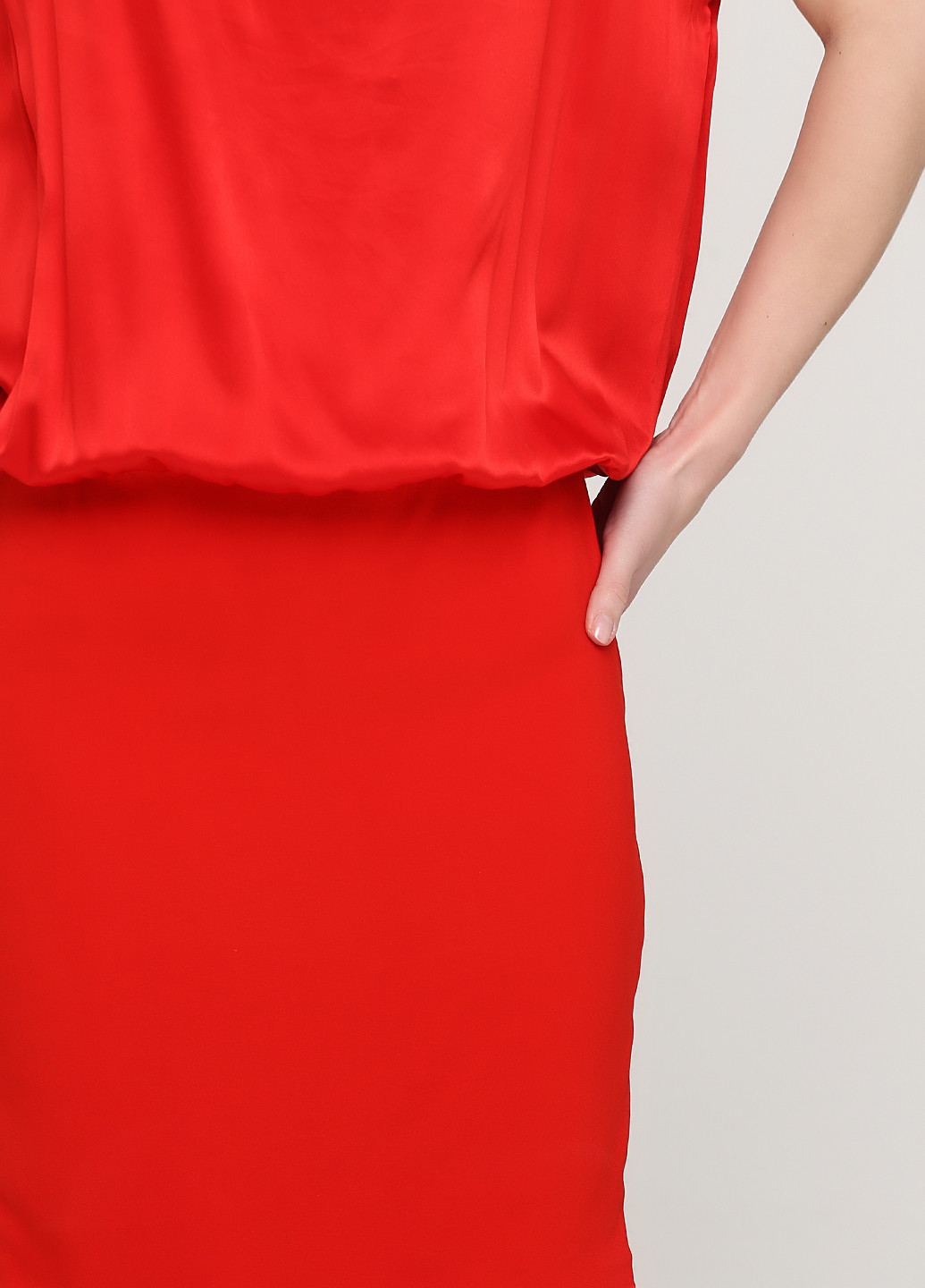 Червона кежуал сукня Givenchy однотонна