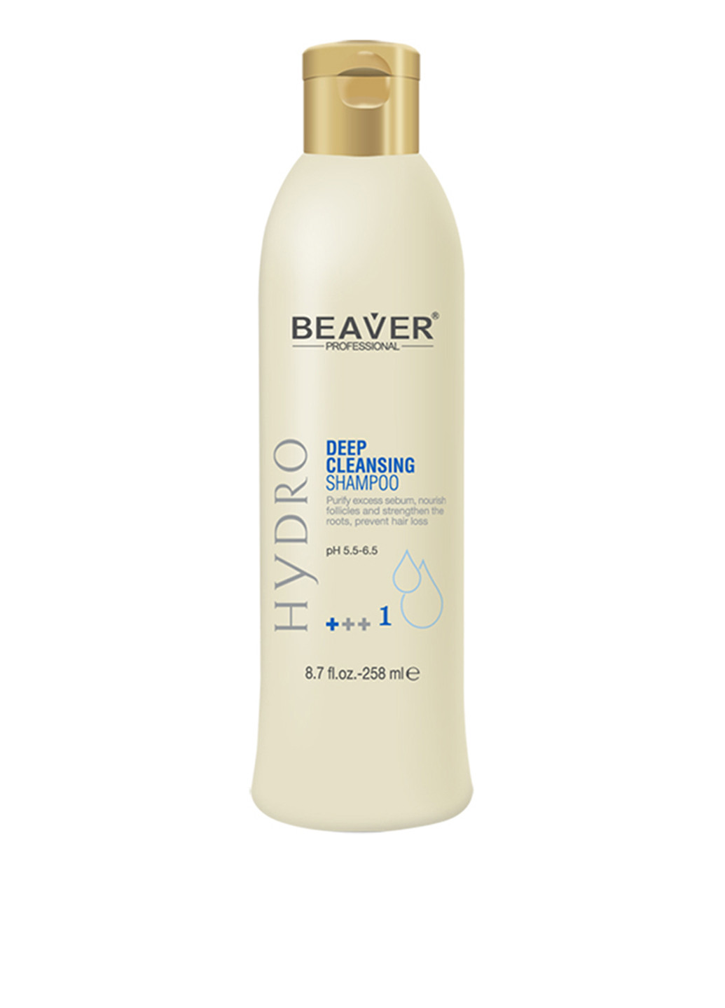 Глибоко очищуючий шампунь Deep Cleansing Shampoo 258 мл Beaver Professional (88091415)