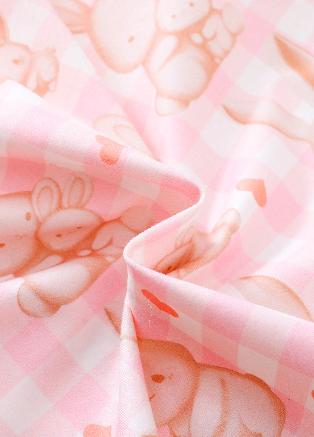 Світло-рожева всесезон піжама (сорочка, шорти) сорочка + шорти SHEIN