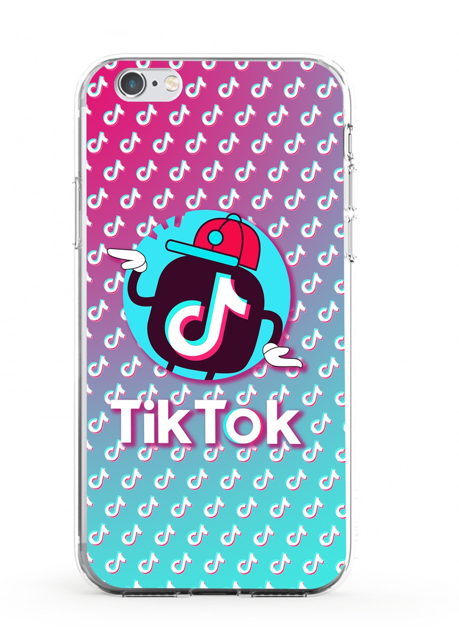 Чехол силиконовый Apple Iphone 11 ТикТок (TikTok) (9230-1712) MobiPrint (219552326)