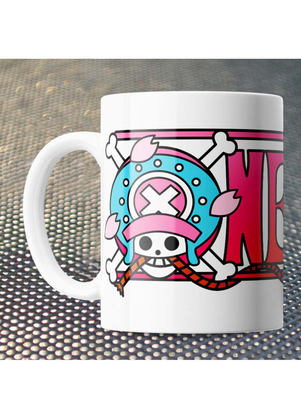 Чашка Fan Girl лого Ванпис Большой Куш - One Piece 330 мл (254914832)