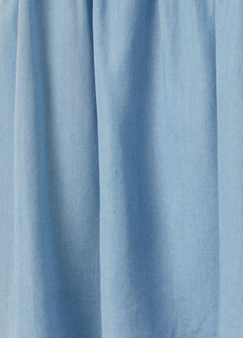 Голубое платье из лиоцелла H&M (221723246)