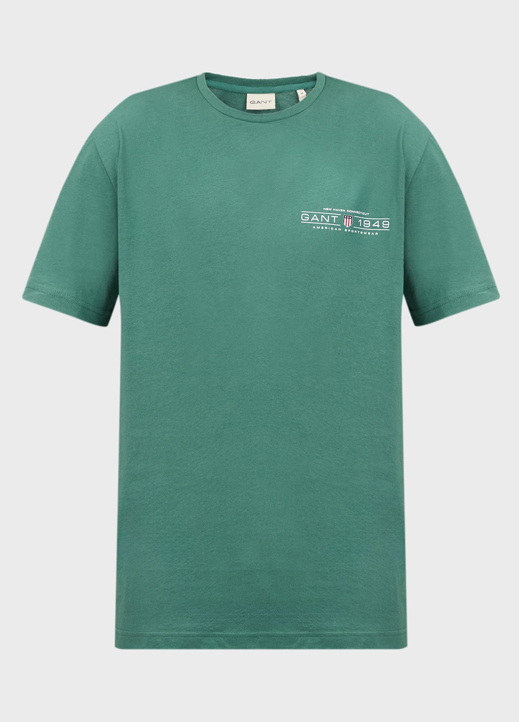 Морской волны футболка Gant