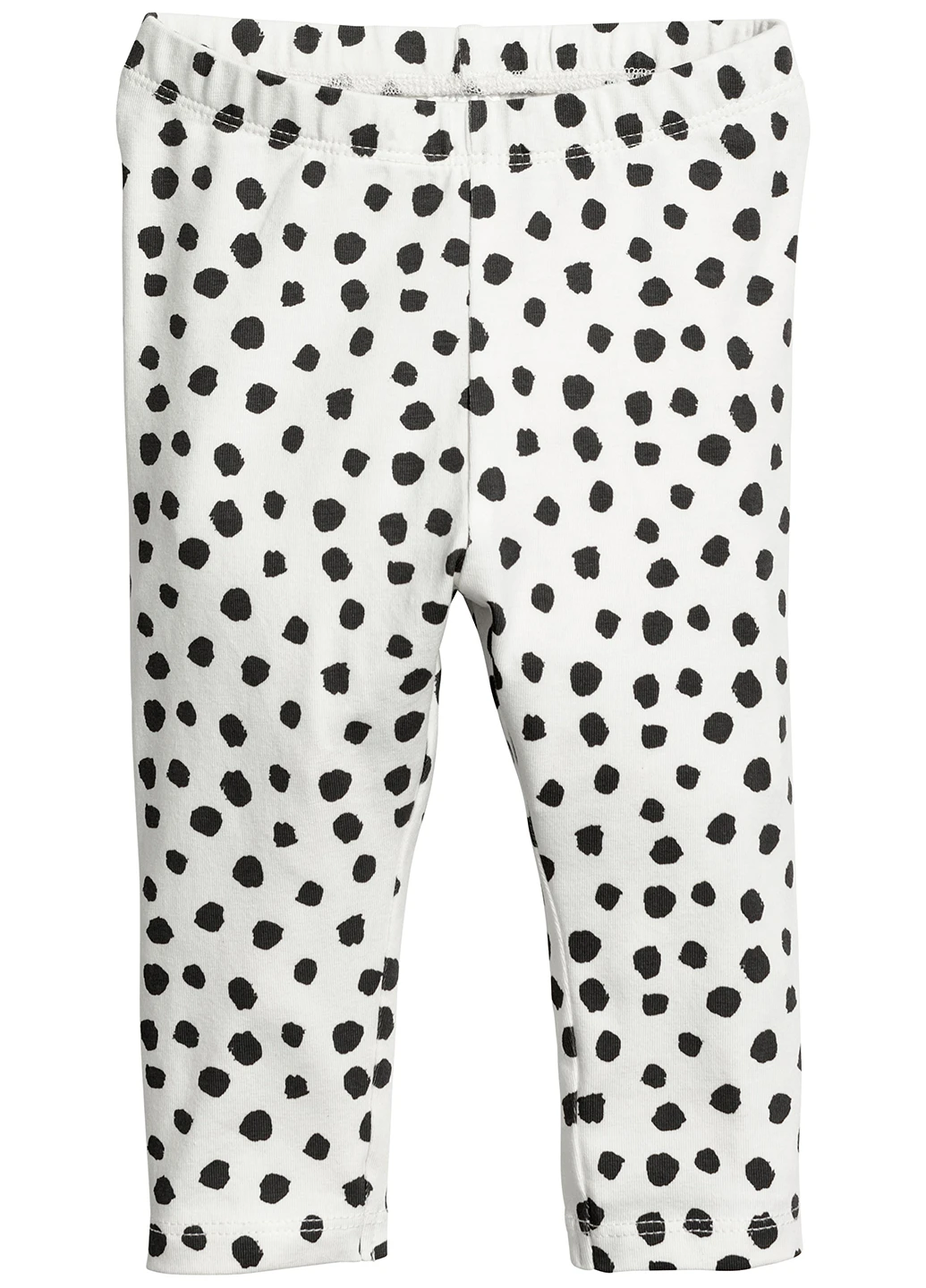 Белые демисезонные леггинсы H&M
