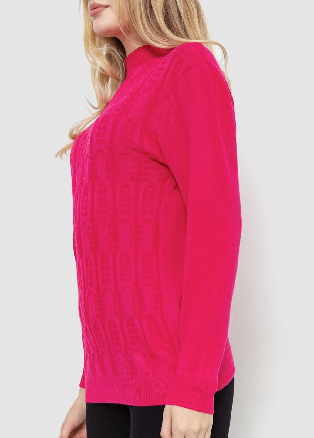 Малиновый демисезонный свитер Ager