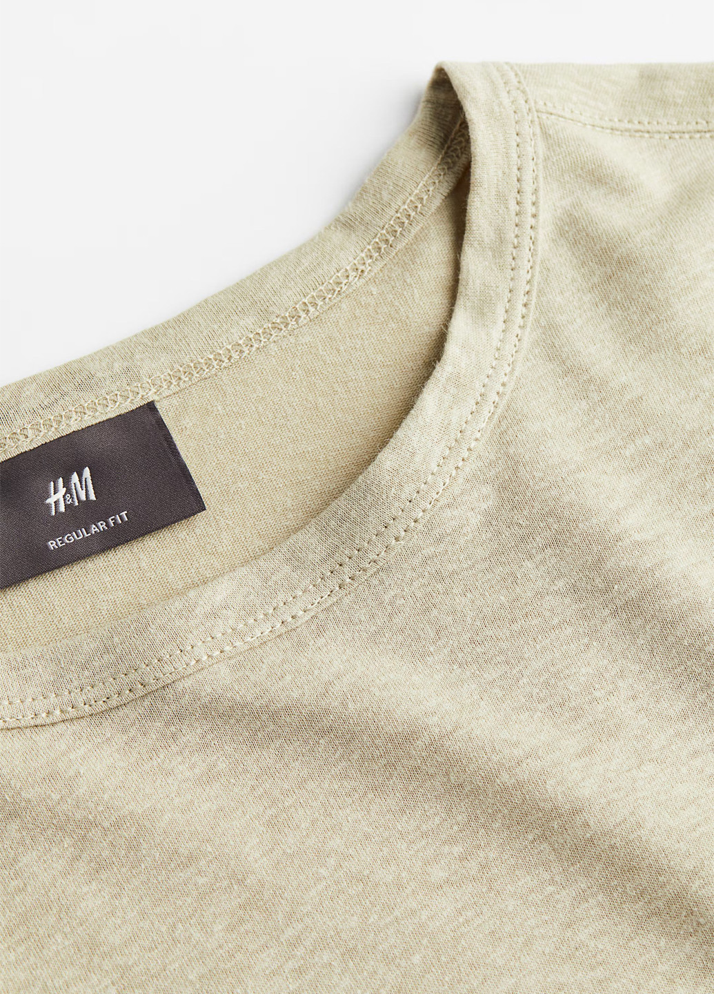 Светло-зеленая футболка H&M