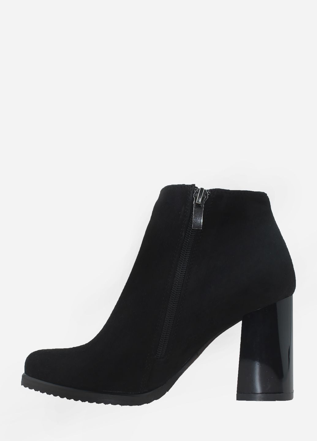 Осенние ботинки rv832-2-11 черный Vira из натуральной замши