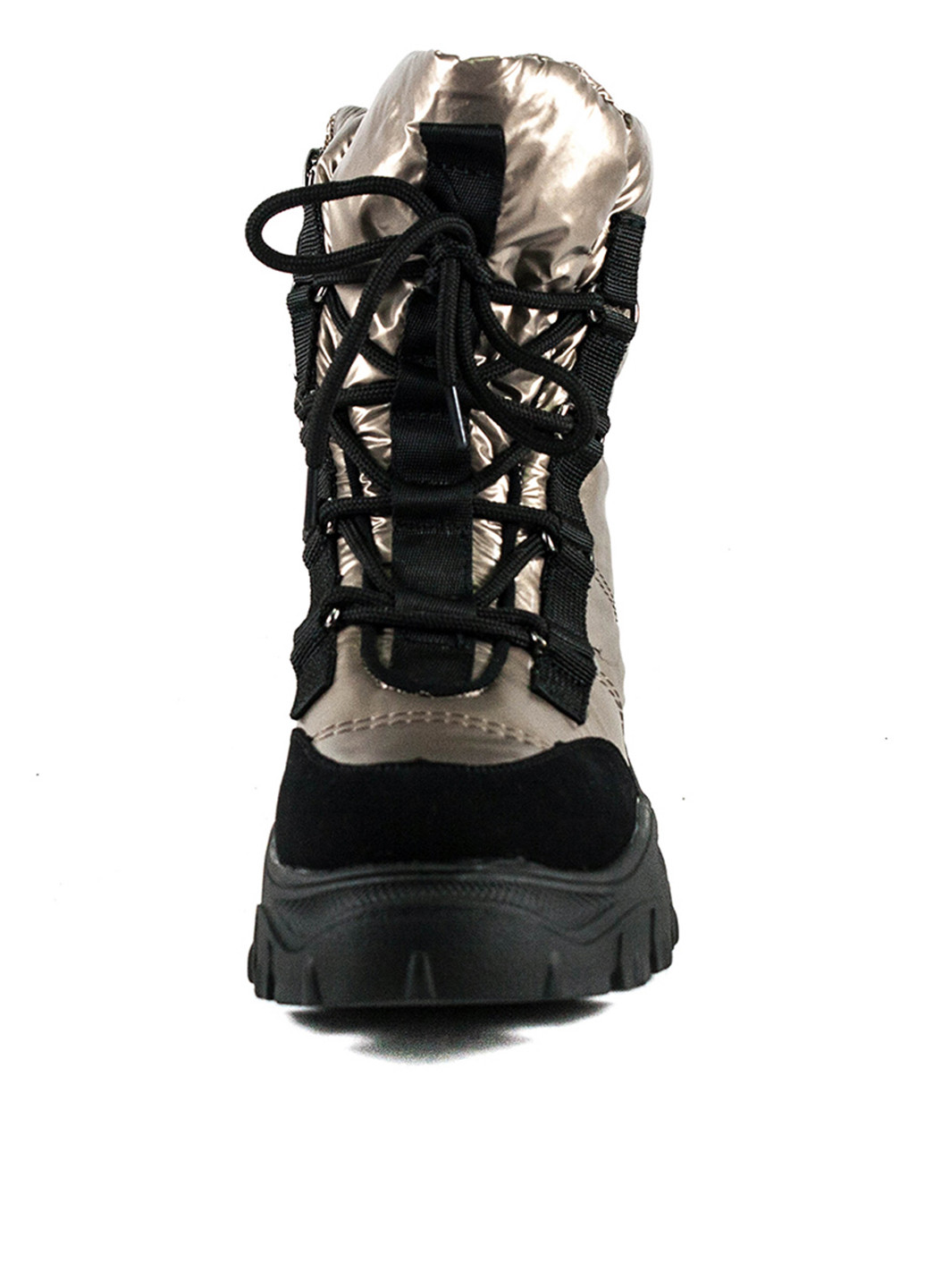 Зимние ботинки Prima d'Arte со шнуровкой тканевые