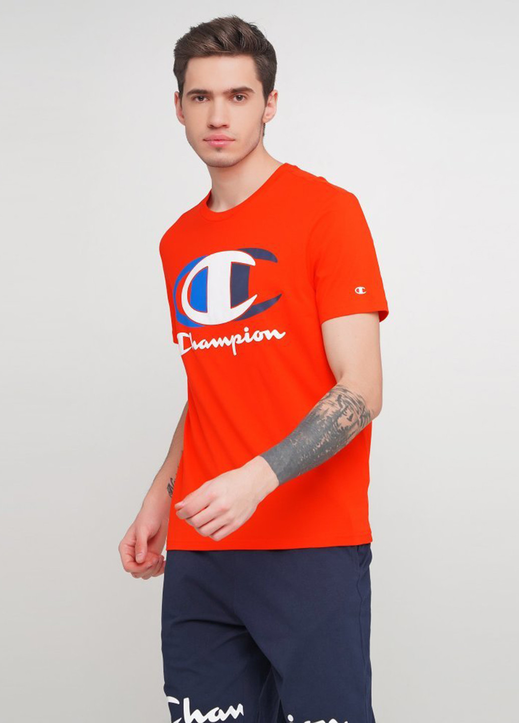 Червона футболка Champion Crewneck T-Shirt
