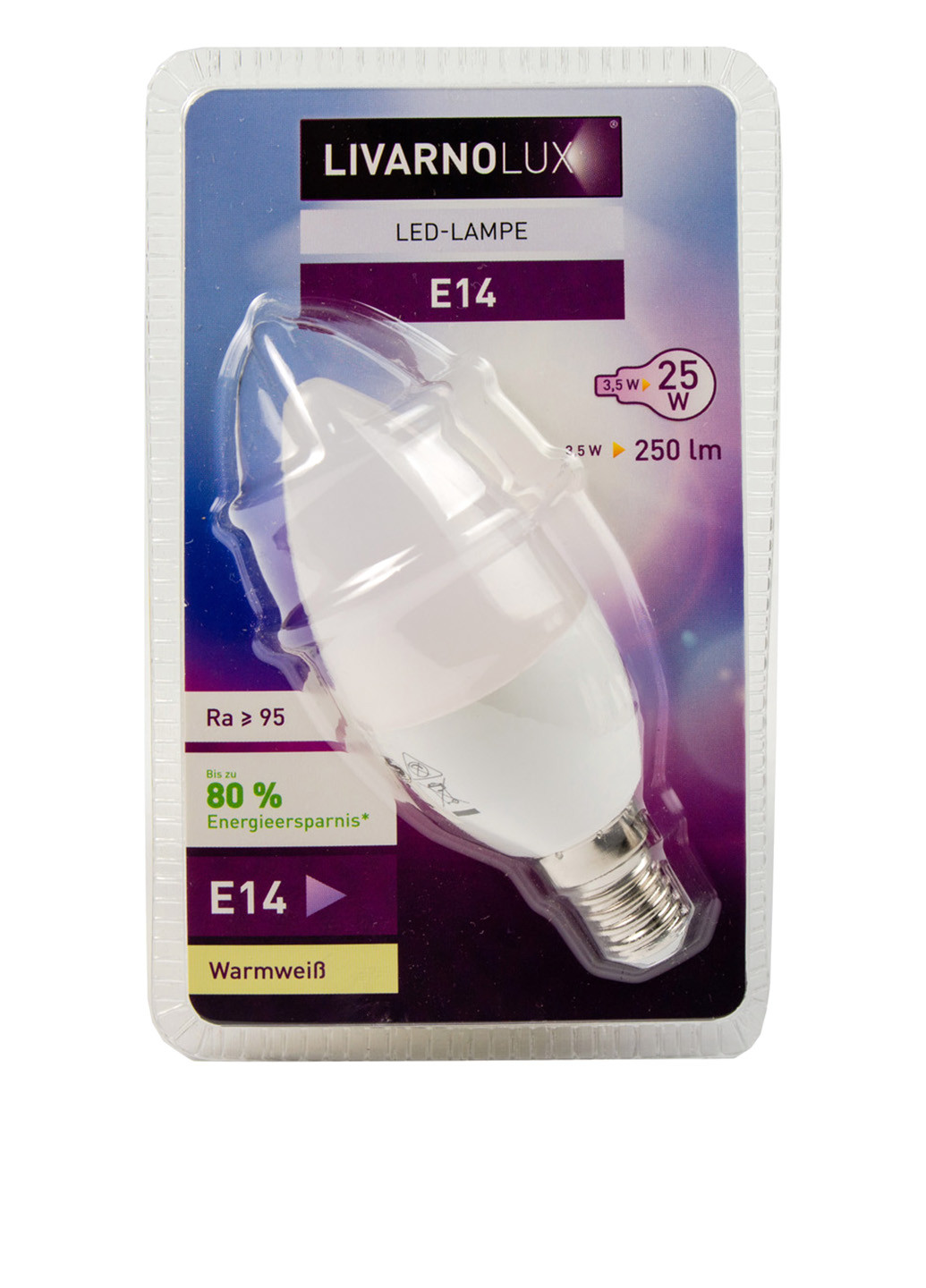 Лампочка LED E14, 3,5 Вт Livarno Lux (112541504)
