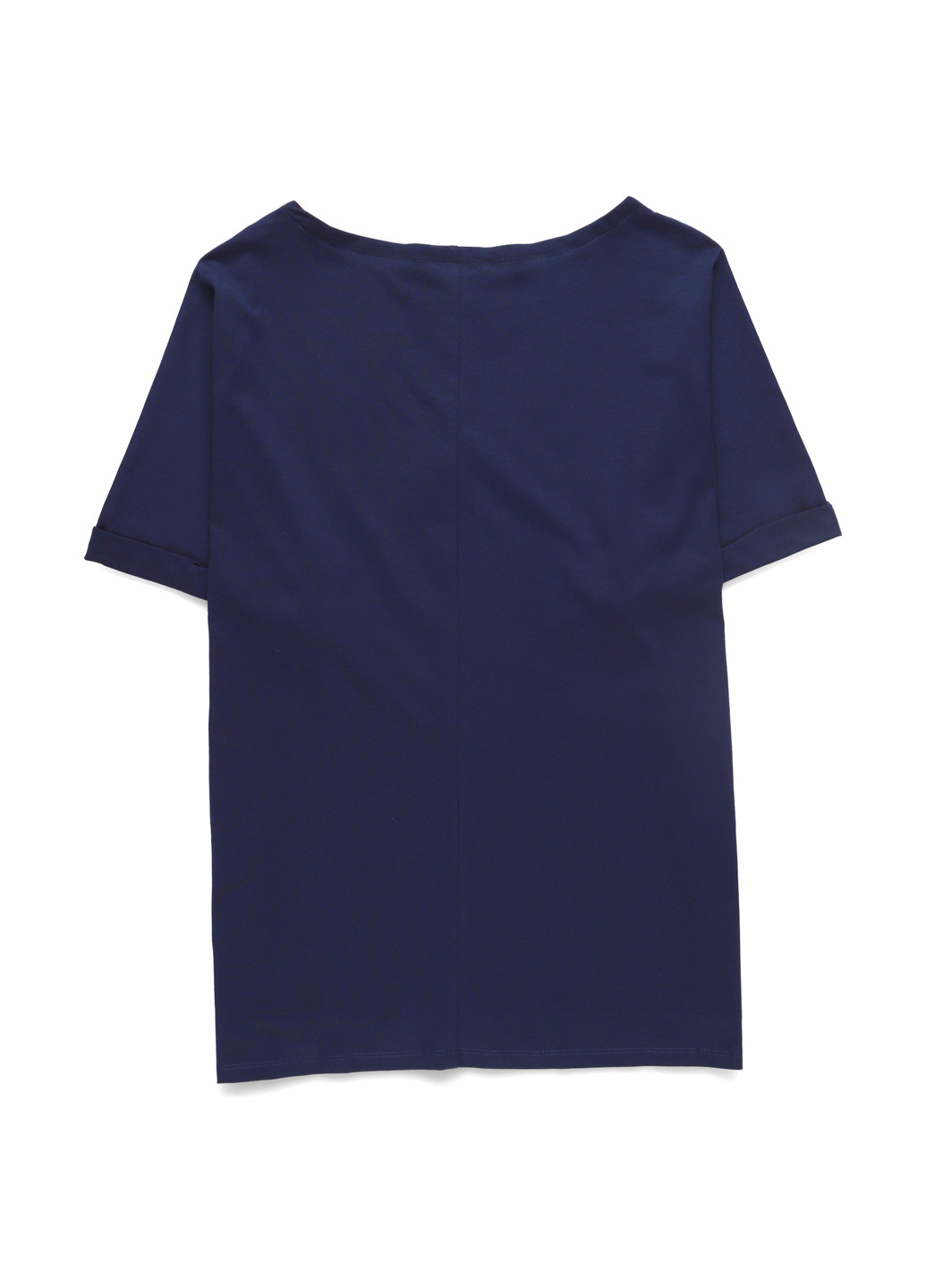 Темно-синяя летняя футболка Esprit