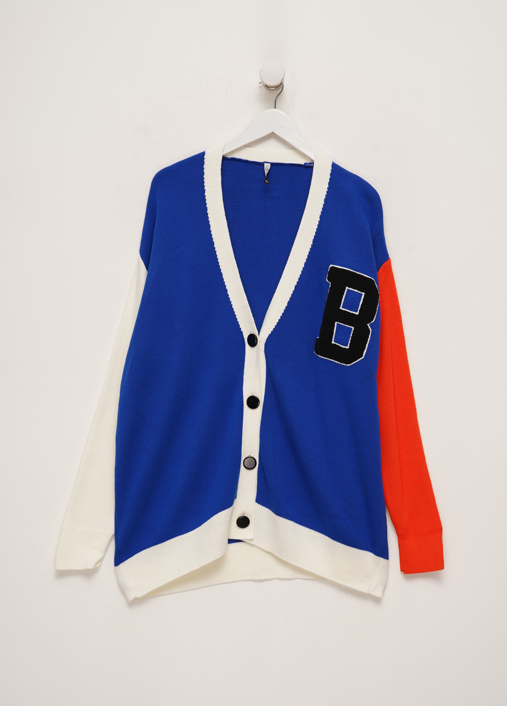 Разноцветный демисезонный кардиган Naturallove