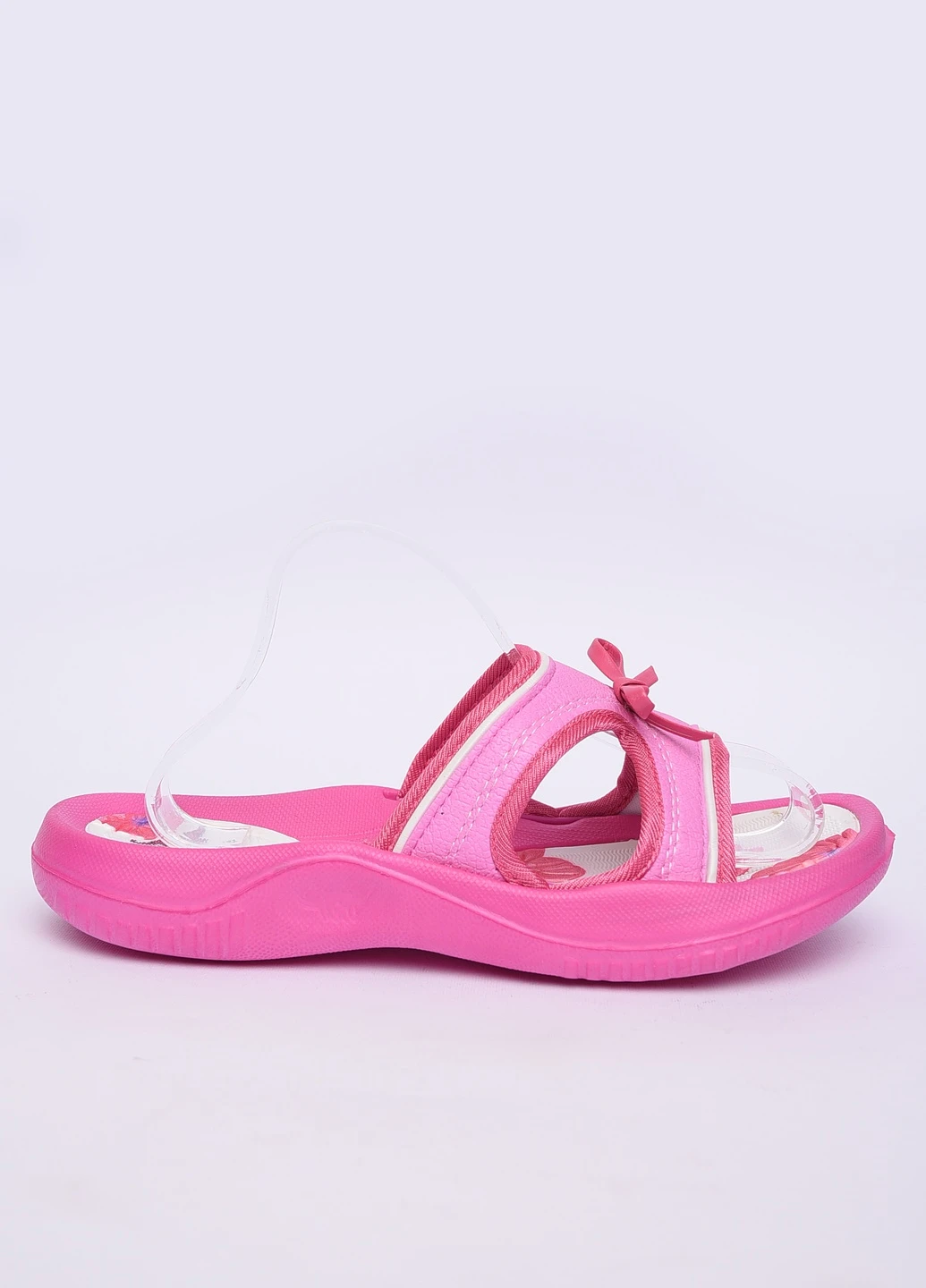 Розовые шлепки Let's Shop