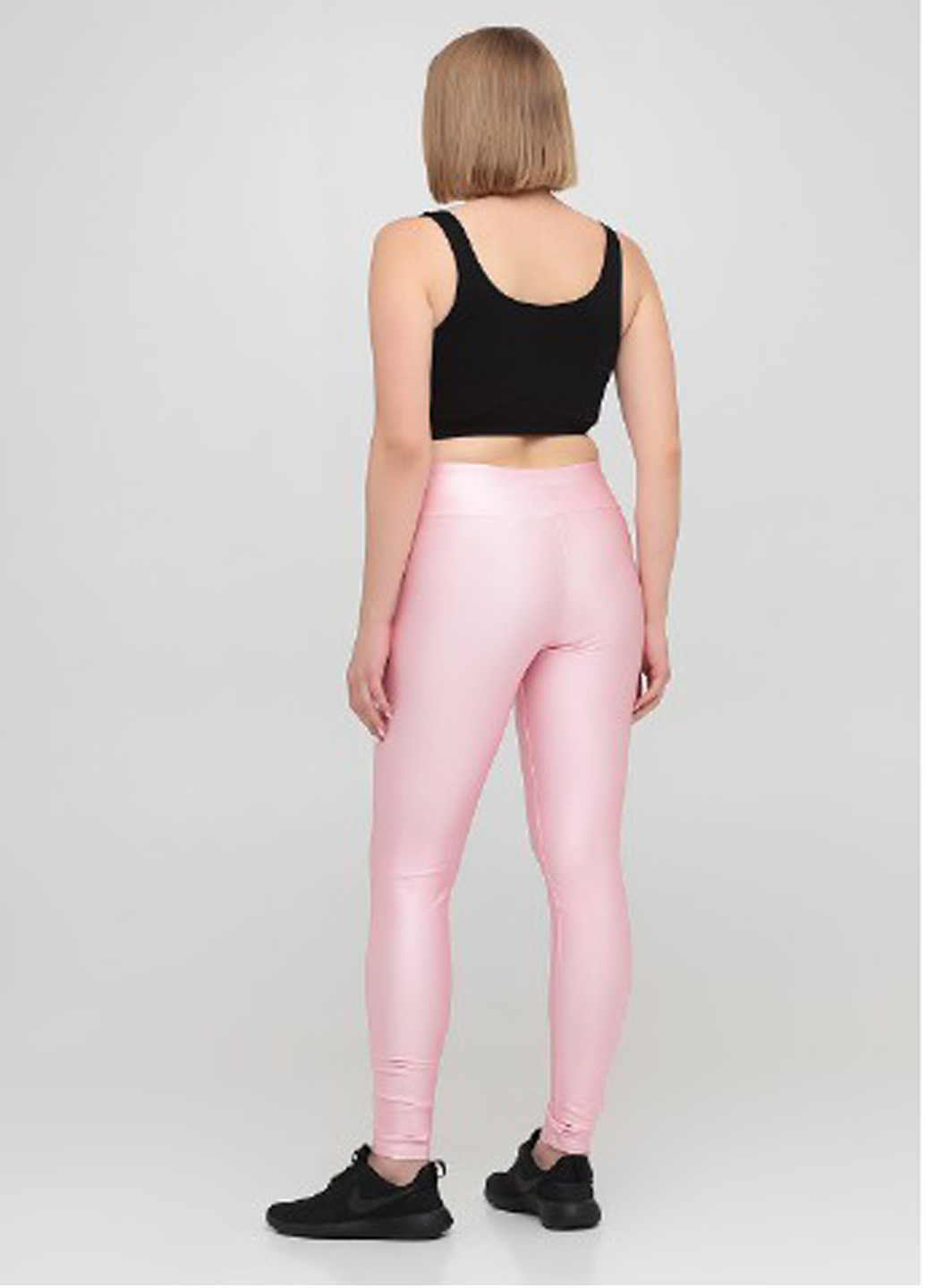 Светло-розовые демисезонные легинсы J.America