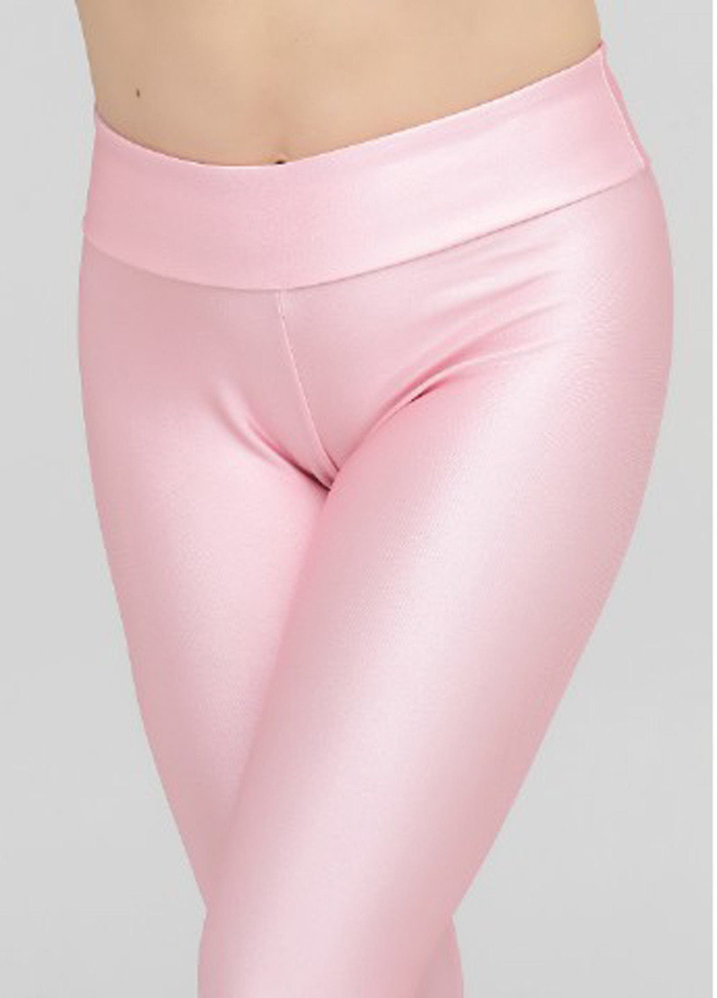 Светло-розовые демисезонные легинсы J.America