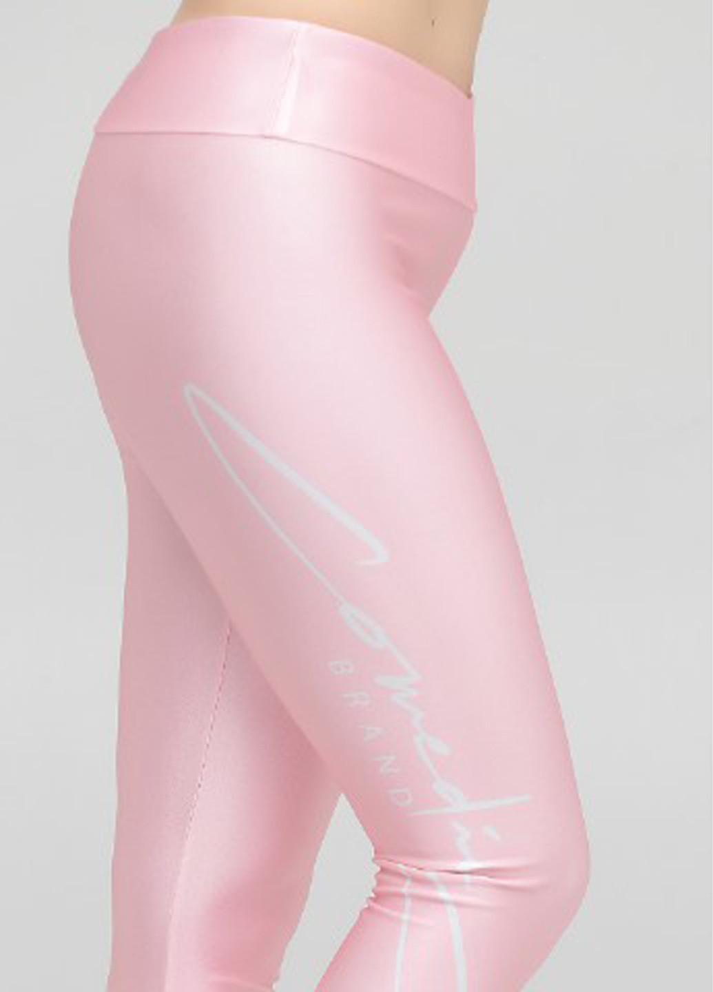 Светло-розовые демисезонные легинсы J.America