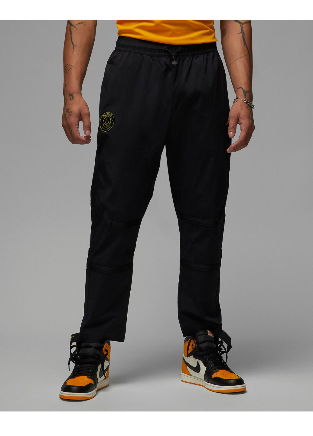 Черные кэжуал, спортивные демисезонные прямые брюки Jordan