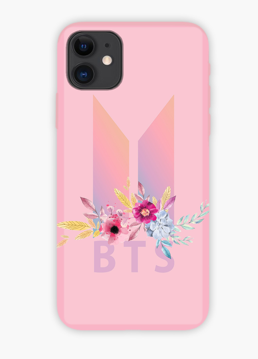 Чохол силіконовий Apple Iphone X БТС (BTS) (6129-1081) MobiPrint (219347366)