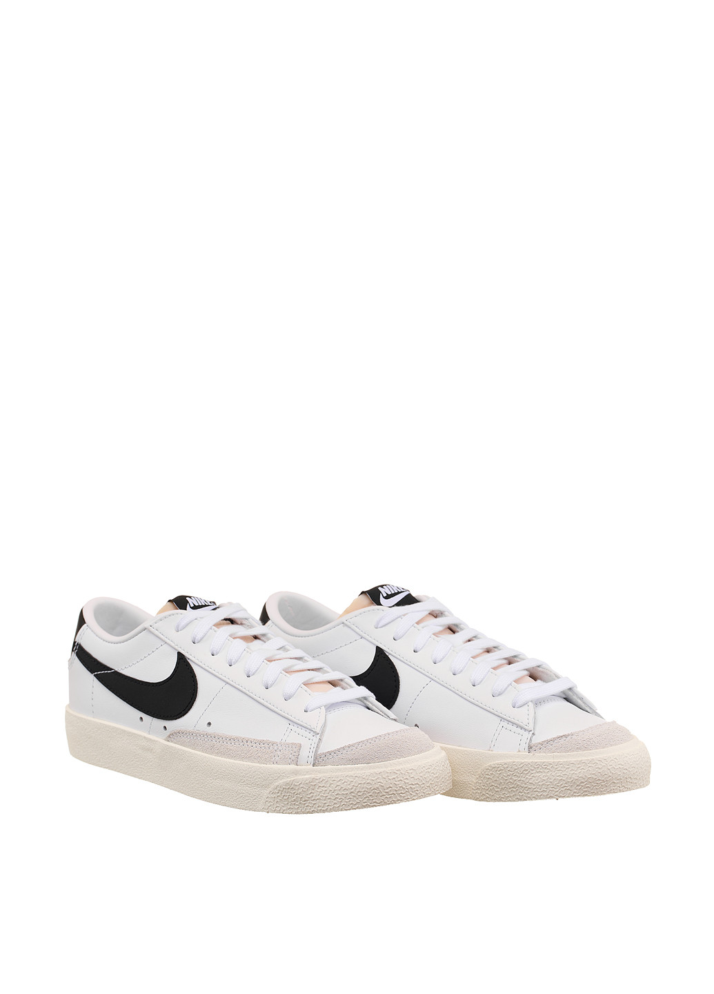 Чорно-білі осінні кросівки dc4769-102_2024 Nike Blazer Low '77