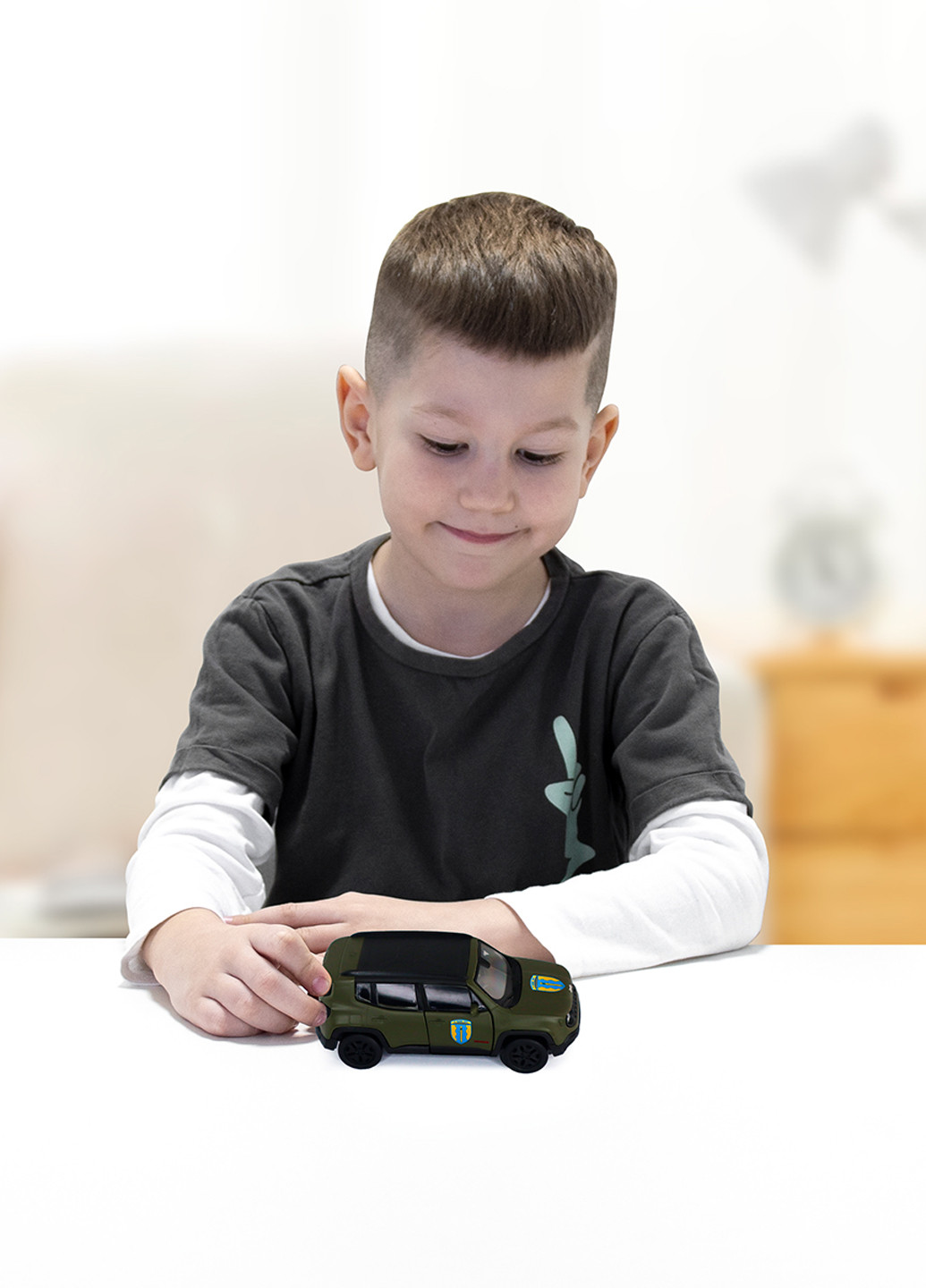 Автомодель Jeep Renegade Trailhawk Айдар, 6,8х15х7 см TechnoDrive (295743565)