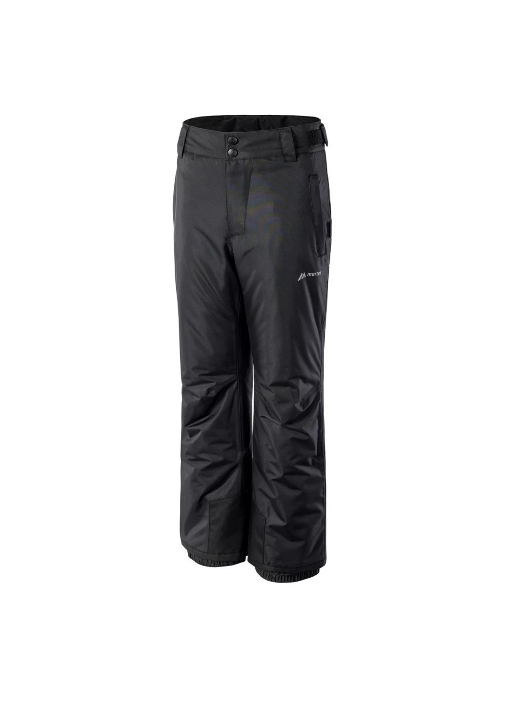 Черные спортивные зимние прямые брюки Martes