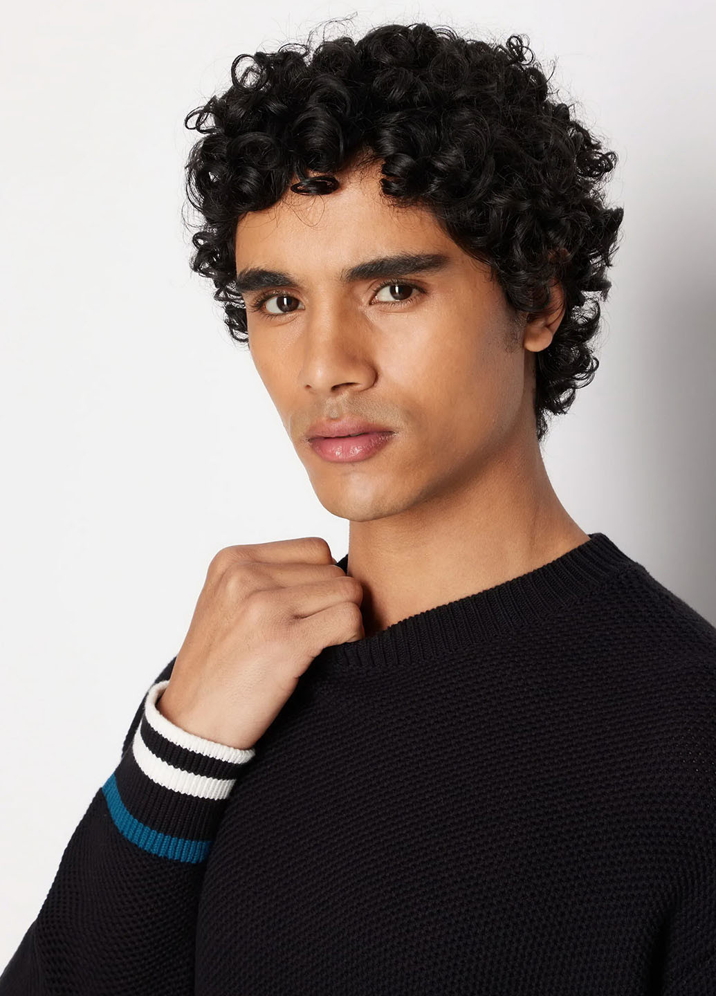 Чорний демісезонний джемпер джемпер Armani Exchange