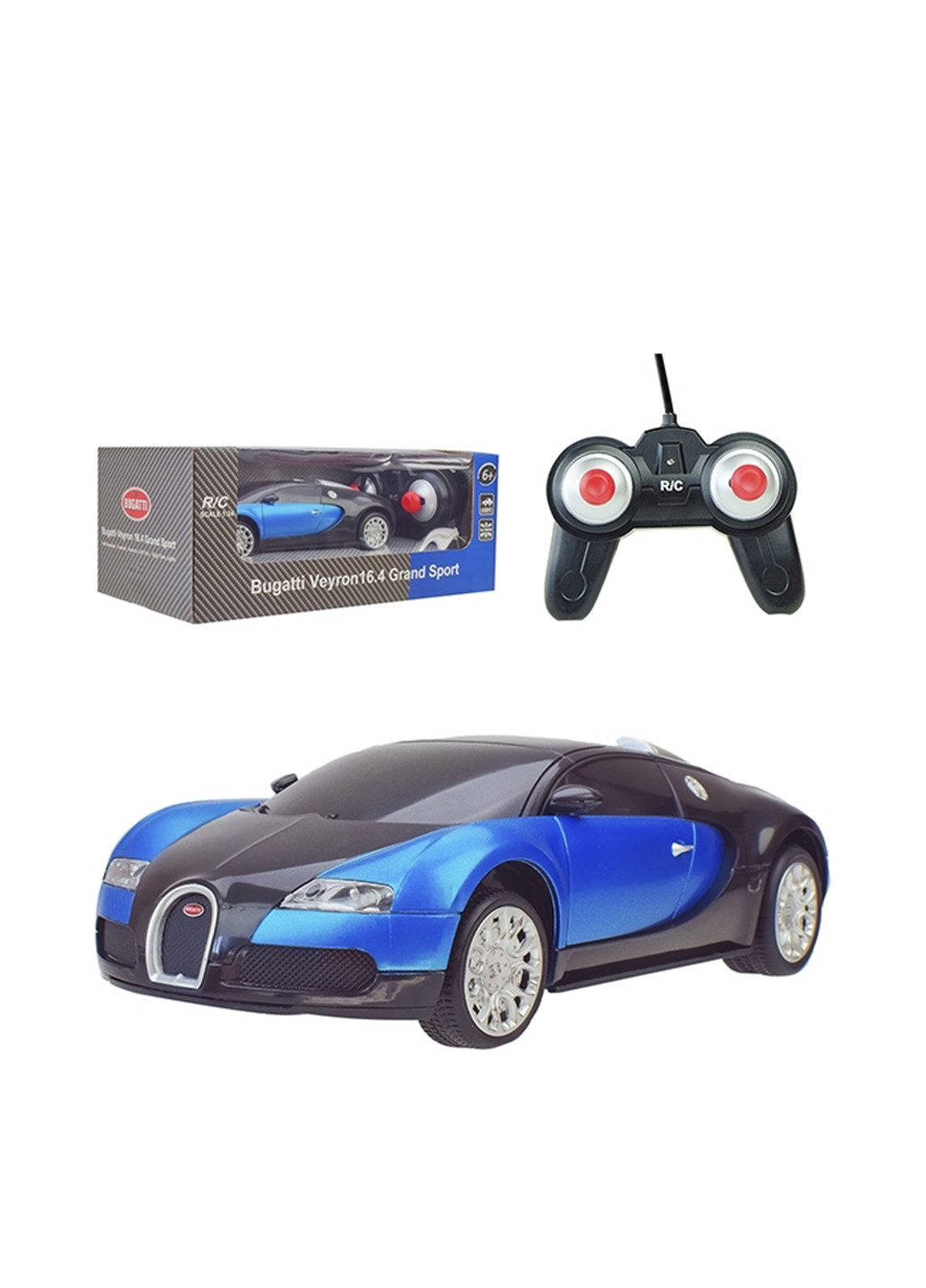 Машина на радіокеруванні Bugatti, синій MZ (286230540)
