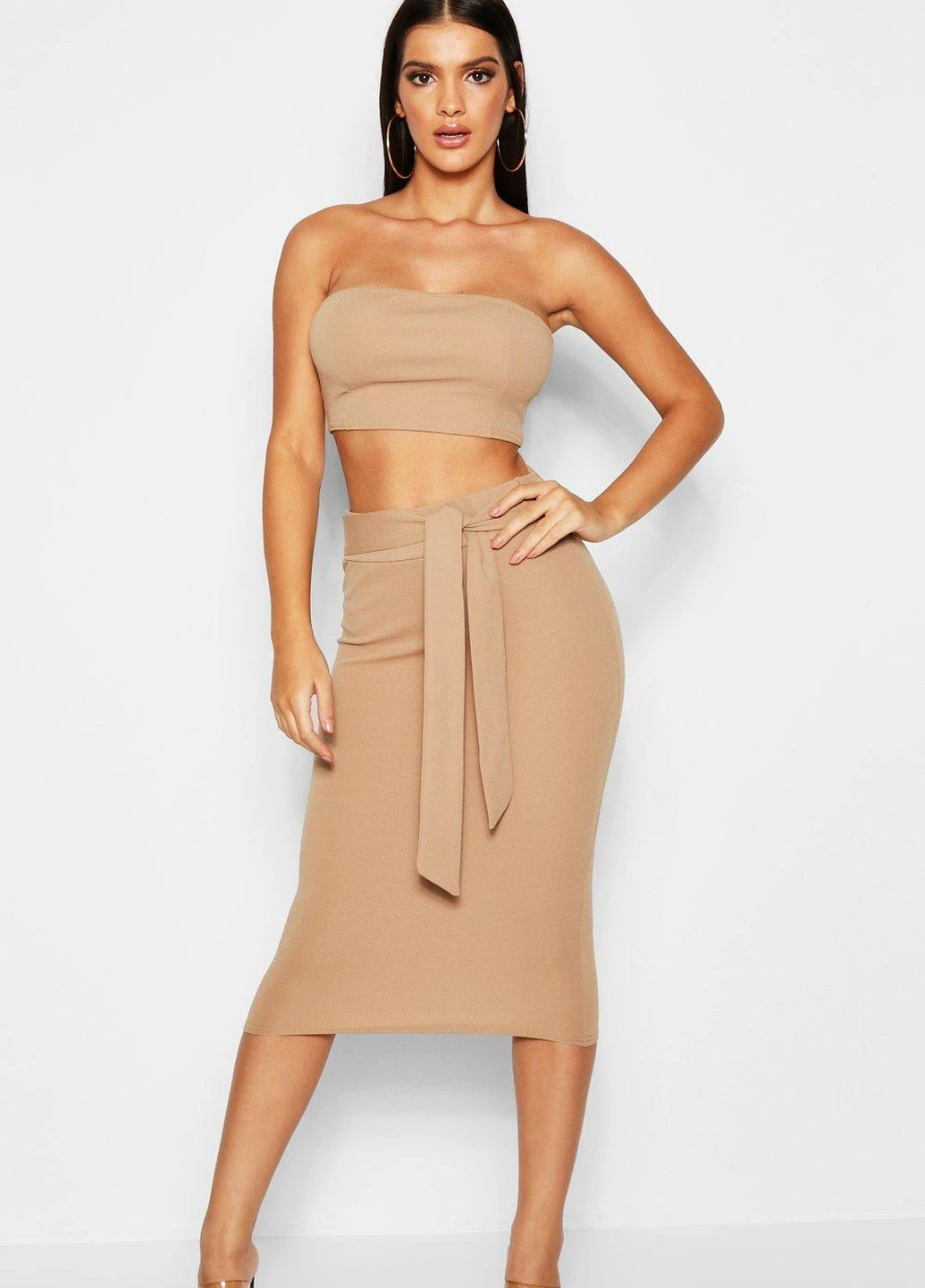 Світло-коричневий демісезонний комплект Boohoo
