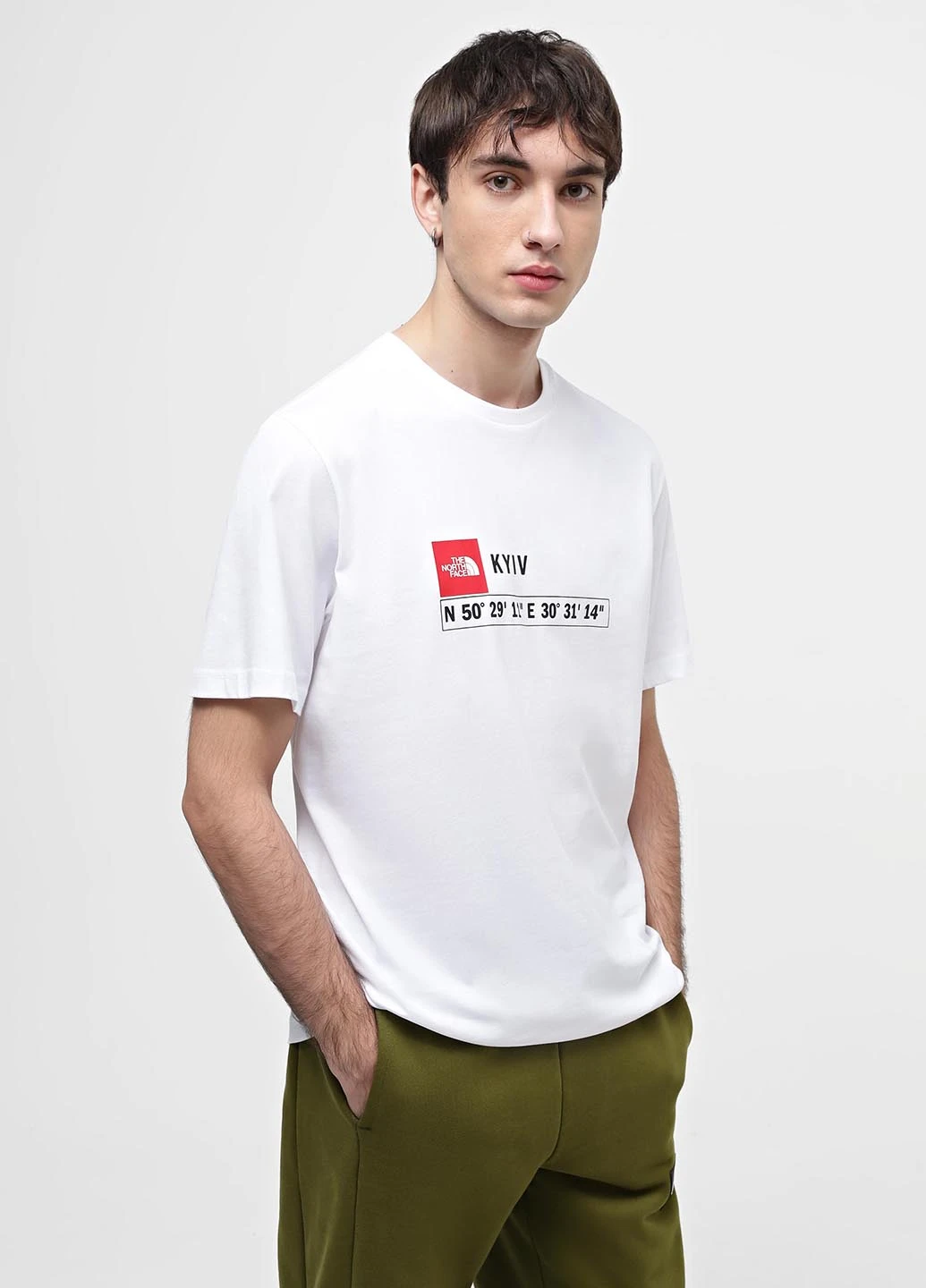Біла футболка The North Face