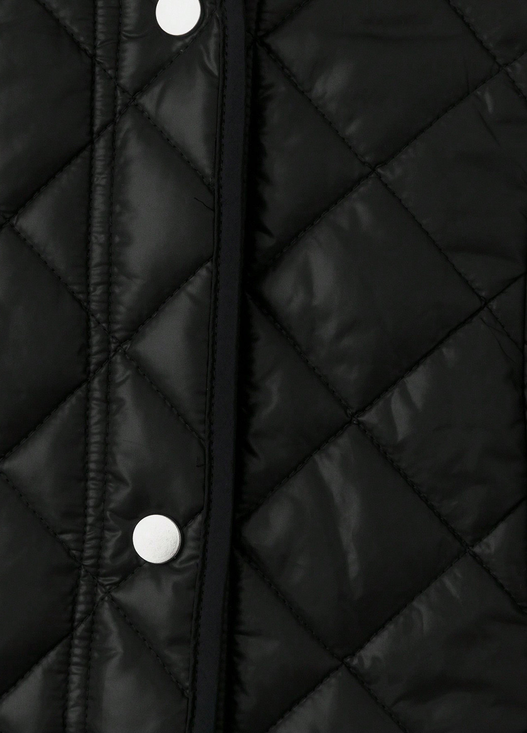 Черная демисезонная куртка SHEIN