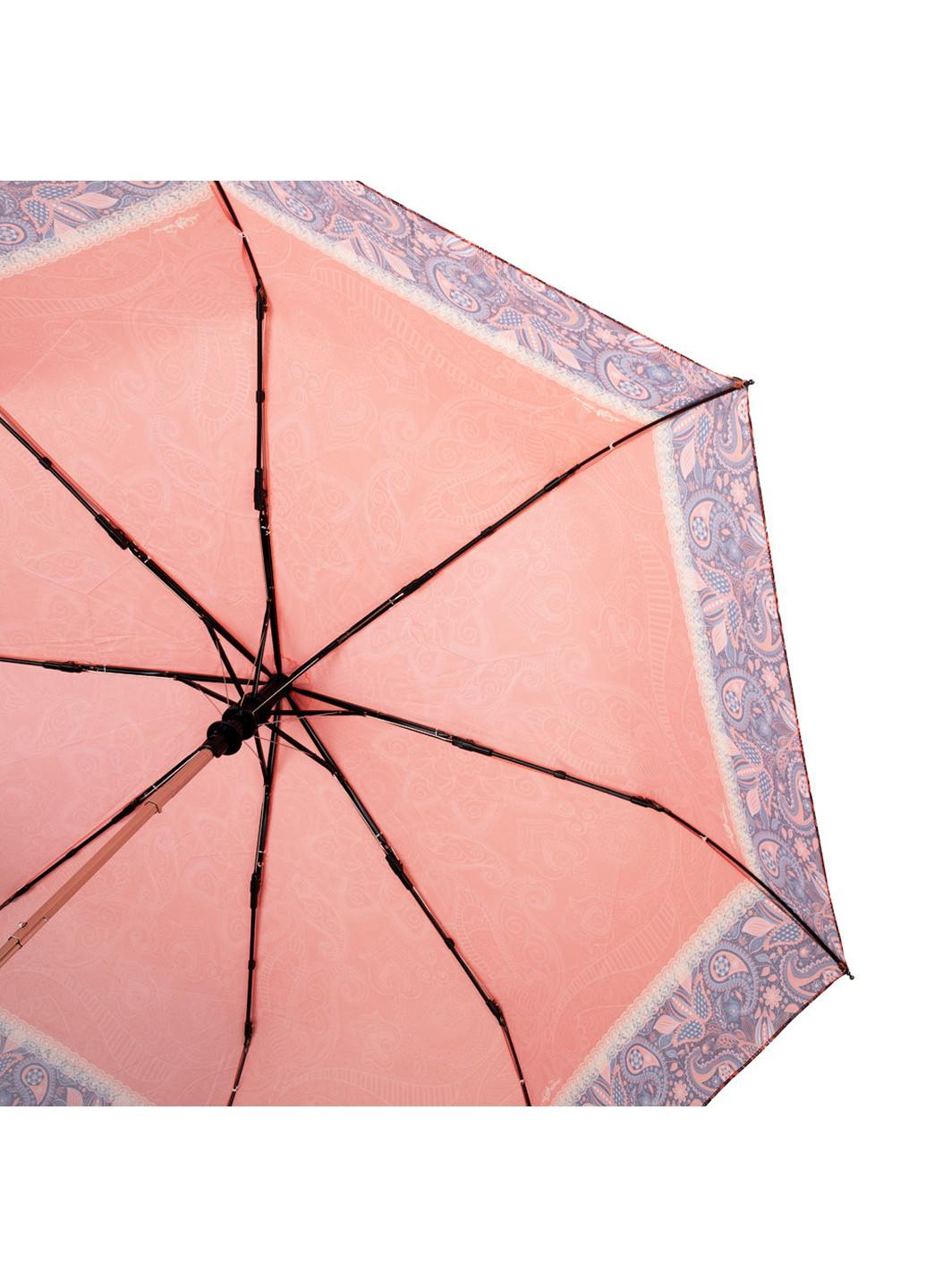 Жіноча складна парасолька напівавтомат 112 см ArtRain (255709513)
