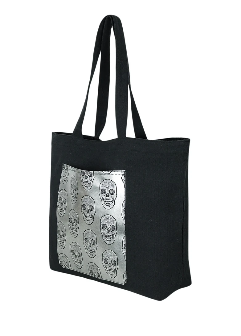 Сумка Женская Tote bag Skulls Черный S4501EX011 Exodus (255066702)