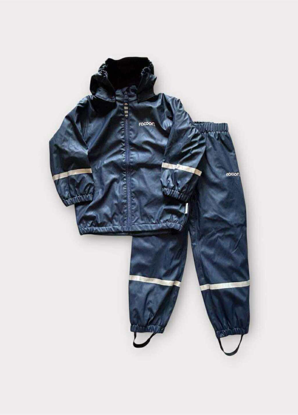 Синій демісезонний костюм (куртка, штани) Racoon